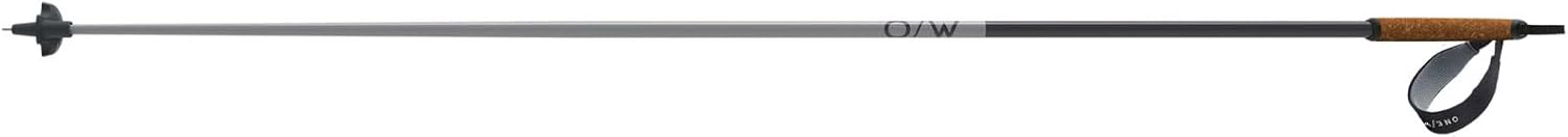ONE Way Diamond ALC Poles - Durable Secure Lightweight Aluminum Easy-to-Use Outdoor Winter Sports Nordic Fitness Poles with Filled Cork Grip & Adjustable Strap