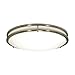 Nuvo Lighting Glamour Brushed Nickel 10-Inch LED Flush Mount