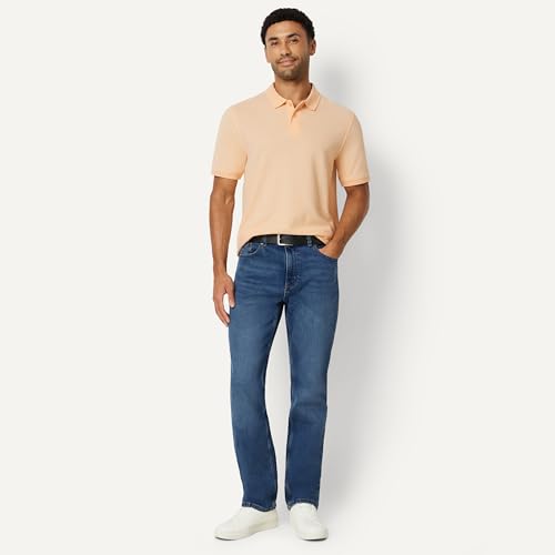 Image of Amazon Essentials Men's Regular-Fit Short Sleeve Cotton Pique Polo Shirt (Available in Big & Tall)