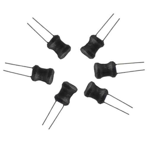 SHUATI 75pcs High Self-Resonance Power Choke Inductors, 15 Values Electrical Inductors, Coil Inductor Kit for Lighting Equipment, Power Switches - Thumbnail 6