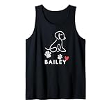 Bailey Puppy nametag gift for Dogs named Bailey