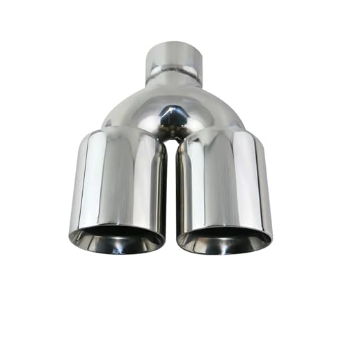 Tuyau d'échappement 2.5'' double embout inox pour un look sportif unique