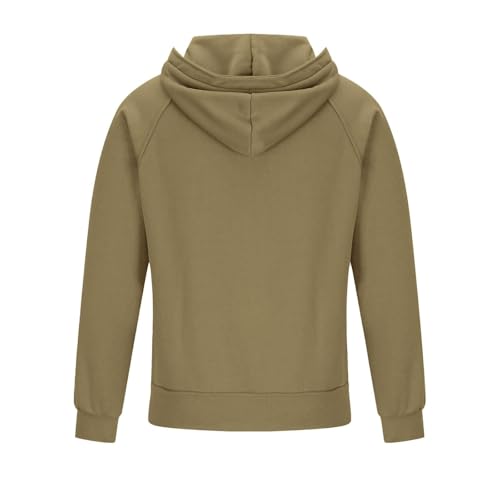 Ymosrh Men's Sweatshirt Hoodie Athletic Workout Gym Hoodie Long Sleeve Zip Up Work Cargo Sweatshirts with Pockets, S-3XL2