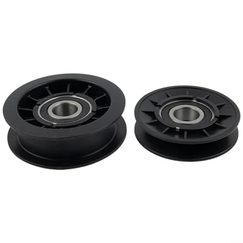 Hasaller Poleas tensoras de 2 piezas para cortacésped, poleas tensoras para cortacésped, tractores, polea para cortacésped LA100 LA105 LA110 LA110 LA115