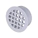 Oatey 43561 Bathroom Sink and Tub Drain Strainers, 2-Inch, White