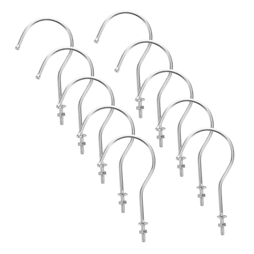 VILLFUL Modern Aesthetic s Hooks 10-Pack Iron Hooks for Mannequin Coat Shirt Hangers Retail Display