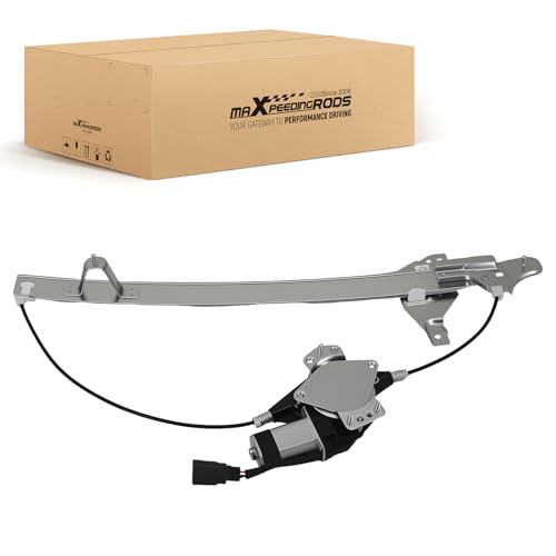 maXpeedingrods Rear Left Window Regulator with Motor for Ford F-250 F-350 F-450 F-550 Super Duty 2013-2016 2-Pin Electric Assembly 751-513 CC3Z2627001B
