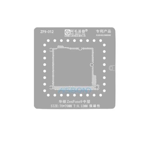 AMAOE ���w���{�[���X�e���V���e���v���[�g ZenFone 8 9 ZenFone8 ZenFone9 ZenFone10�p �A�� �u���L�l�b�g �X�`�[�����b�V���C�����i OEM�p