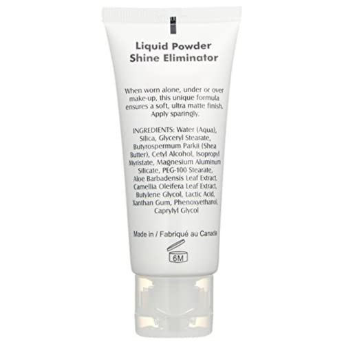 Mënaji Liquid Powder Shine Eliminator | Anti-Shine Powder For Men | Facial Oil Eliminator | Smooths Fine Lines & Wrinkles | 100% Transparent Anti-Shine Liquid Powder | 1.25 Fl Oz #TOP5