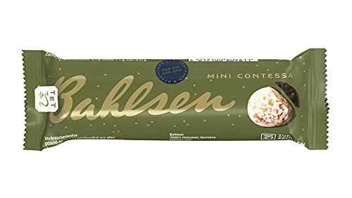 Bahlsen Mini Contessa – 1er Pack Großpackung – Kleine Lebkuchen auf edelherber Schokolade – je 3 Stück einzeln verpackt (1 x 2496 g)