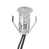 firstchoicelighting Set of 10-15mm LED Decking Plinth Ground Light Kit, Stainless Steel, RGB Colour Changing, IP67 Waterproof Recessed Outdoor Garden Bathroom Kitchen - Image 8