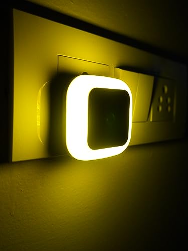 Image of HOARD Sense Light 0.5W Automatic Sensor Smart LED Night Lamp (Yellow) Pack of 1