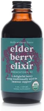 Fields Without Fences Elderberry Elixir – Immune Support for Adul...