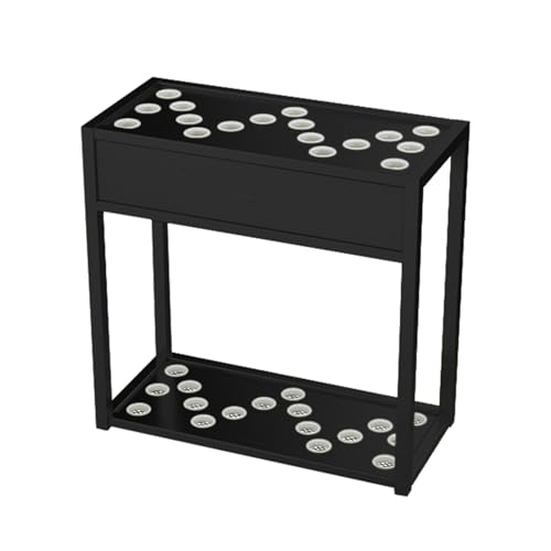 Support de queue de billard compact stockant 17 cannes sans abîmer les murs