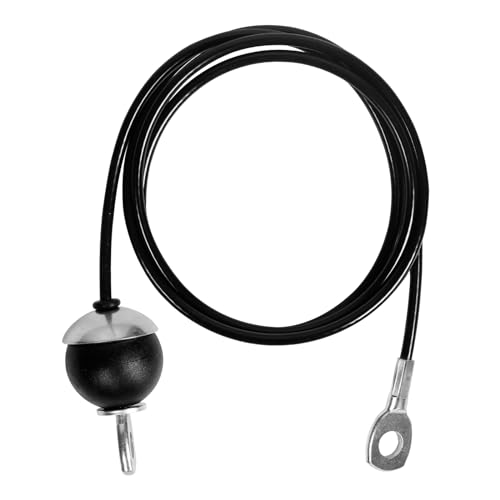 59IN Fitness Pulley Cable - Replacement Cable Machine Accessories -Thick 5mm(0.2inch) - Cable Pulley Attachments for Gym- Heavy Duty Steel Wire Rope for Cable Pulley Machine
