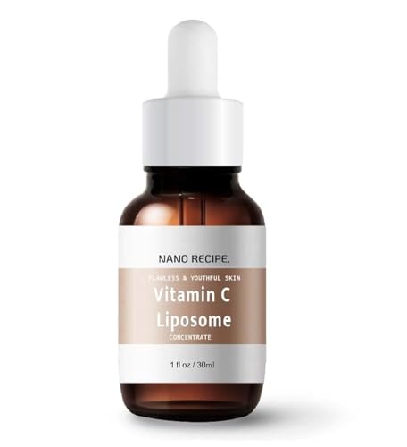 Nano Recipe Korean Pure Vitamin C Liposome Concentrate Mix 2 Drops with Your Own Skin Care Product Improve Skin Tone Freckles Dark Spot