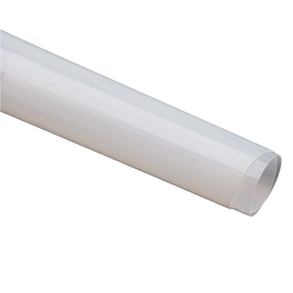 Transparente Silikonkautschukplatte, 500 mm x 500 mm, transparentes Dichtungspad for flexible Abdichtung, 1 Stück(500MM X 500MM X 3MM)