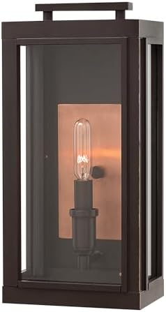 Hinkley Sutcliffe One Light 4W LED Outdoor Small Wall Sconce, Oil Rubbed Bronze