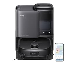 eufy E25 Omni Robot Vacuum and Mop Combo, HydroJet System, 20,000 Pa Turbo Suction,Zero-Tangling, Corner to Edge Deep Clean…