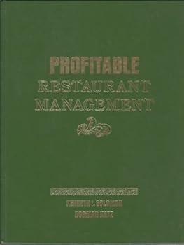 Hardcover Profitable restaurant management Book