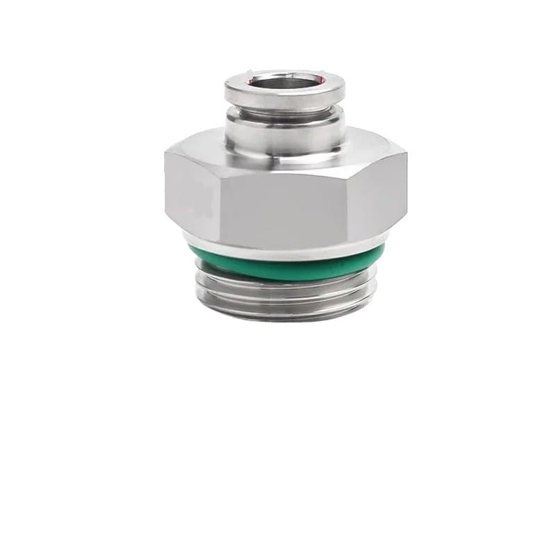 Compatible para Festo Kit Acoplador Neumático Acero Inox 304 10 Piezas
