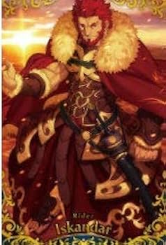 イスカンダル2枚 Amazon.co.jp: Fate/Grand Orderウエハース5 SR23 ライダー