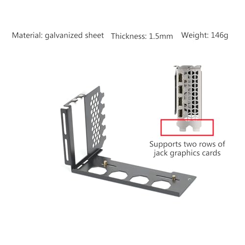 Soporte Vertical para GPU de Metal para PC miniatura 6