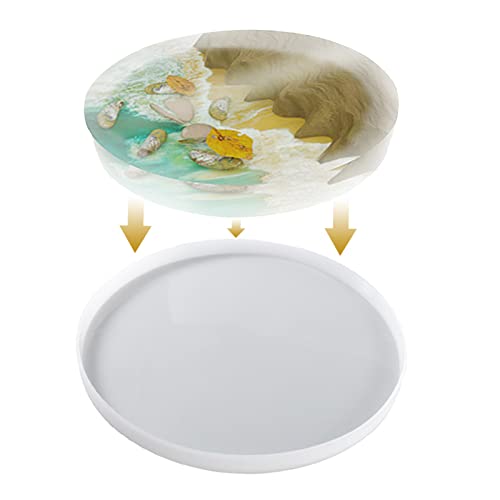 Tischform Epoxidharz Formen, Resin Form Schale Große Charcuterie Board Harzform Tablettform Harz Tischform Epoxy Tischform Für DIY Tischherstellung,für Flusstisch,Charcuterie-Board,Schneidebrett