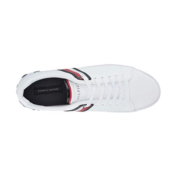 Tommy Hilfiger Men's Ramus Sneaker, White, 10.5 - Image 6