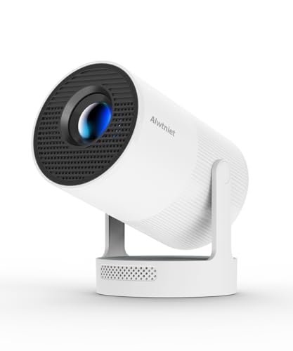 Image of Mini Projector with Wifi and Bluetooth, Portable 4K Support Smart Proyector