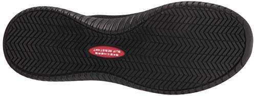 Skechers Women's Slip On Athletic Food Service Shoe, Black, 7.5 #TOP3