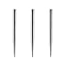 Dart Spare Points, Replacement Points, Plain Silver, Length 32mm (3 Sets - 9 Points)