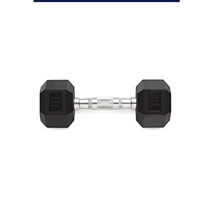 Rubber Hex Dumbbell
