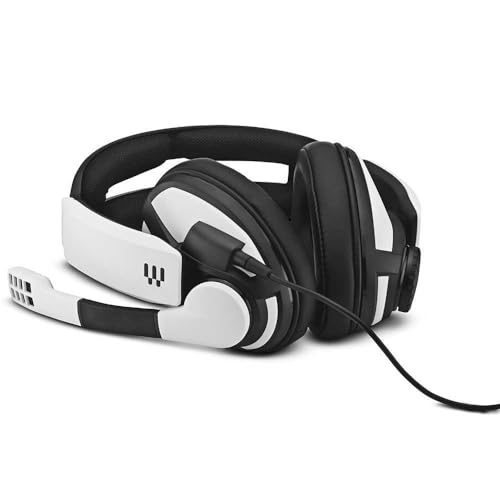 /SENNHEISER GSP 301 - Cuffie da gioco con cavo, colore: Nero/Bianco - Cuffia gaming - Immagine 3