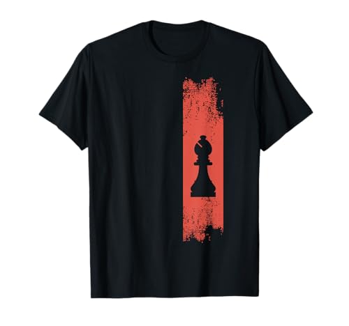Pieza de Ajedrez Vintage Bishop | Chess Lover Camiseta