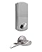 MiLocks DFL-02SN Electronic Touchpad Entry Keyless Deadbolt and Passage Lever Combo, Satin Nickel,7 x 4.5 x 10 inches