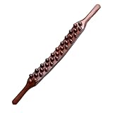 Gua Sha Wooden Therapy Stab, 35 Holzmassageperlen Für Lymphdrainage Holzmassagewerkzeug Massagestab Holz Shiva Gua Sha Wooden Therapy Stab Massageroller Beine Bauch Beine Arme