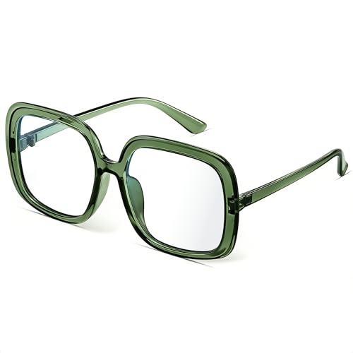 Image of miyya Blue Light Blocking Glasses for Women, Blue Light Glasses for Women Oversized Fashion Glasses