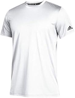 adidas Clima Tech Short Sleeve Tee Shirt WHITE/BLACK MD