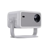 Mini Beamer, Auto 4K Projektor 400ANSI 8K Native 720P Max Mit Wifi6 BT5.4 Tragbare Outdoor,für Heimkino Schlafzimmer