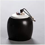 Urnes, cendres urne, gardien de cendres, mini urnes en crémation funéraire en funérailles, souvenirs de céramique faits à la main, petites urnes monument aux graves à l'épreuve de l'humidité (couleur: