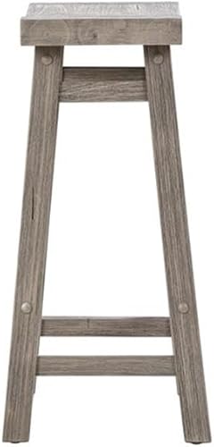 Miniatura 46 de Boraam Sonoma Taburetes de bar de cocina sin espalda, cepillo de alambre gris tormenta, juego de 2 Cepillo de alambre gris tormenta,Cepillo de