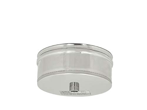 Canne Fumarie Tappo Scarico Condense Acciaio Inox 304 Cm26X0, 5Mm 180