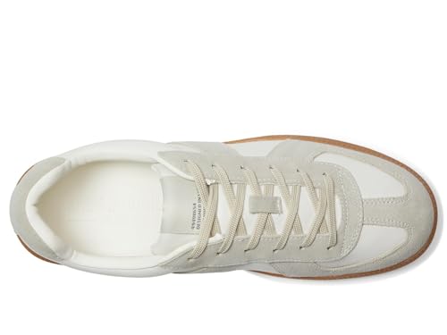 Steve Madden Dixon Men's Suede Leather Trainer Sneaker Lace-Up Shoe, White Leather, 8.5 by Steve Madden - Used condition - Image 2