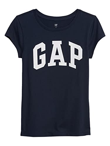 Image of Gap Girls Short Sleeve Logo Tee T-Shirt