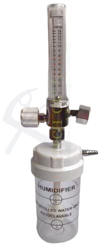 31IFLoAzTPL. SL500 MEDITECH GLOBAL BPC oxygen flow meter with Humidifier Bottle