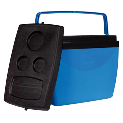 Mor - Caixa Termica 34L Azul Com Preto