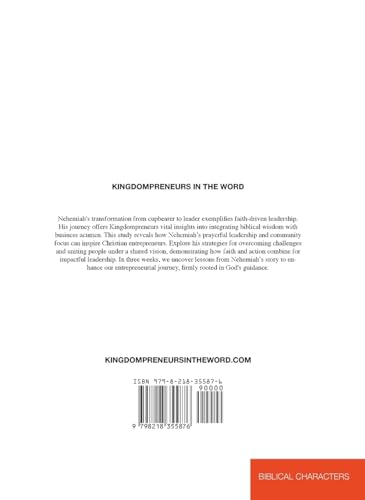 Beyond the Walls: Leadership Lessons for Kingdompreneurs