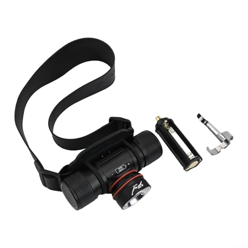 Lampe frontale de plongée 40m IPX8 pour éviter les pannes de lumière sous l'eau