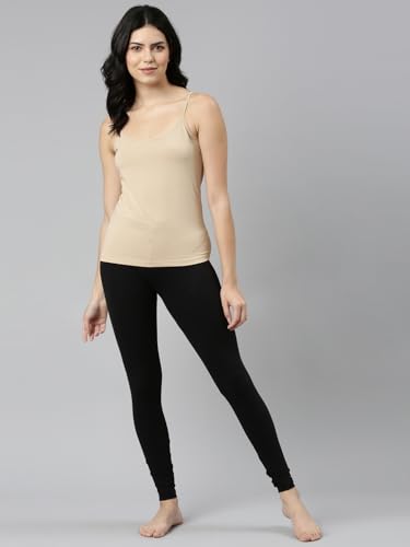 Image of Rupa Jon Premium Regular Fit Camisole for Women, Stretable Cotton Fabric with Adjustable Straps. Pack of 3